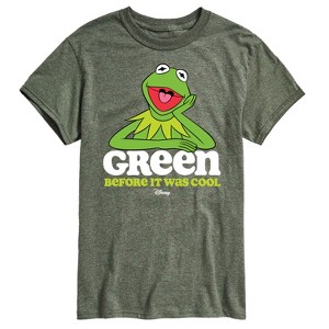 Men's - The Muppets - Kermit Green Before It Was Cool Short Sleeve Graphic T-Shirt - 1 of 4