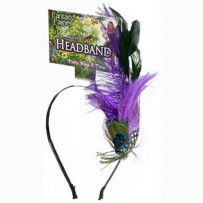 Forum Novelties Spring Fairy Peacock Feather Headband Costume Accessory