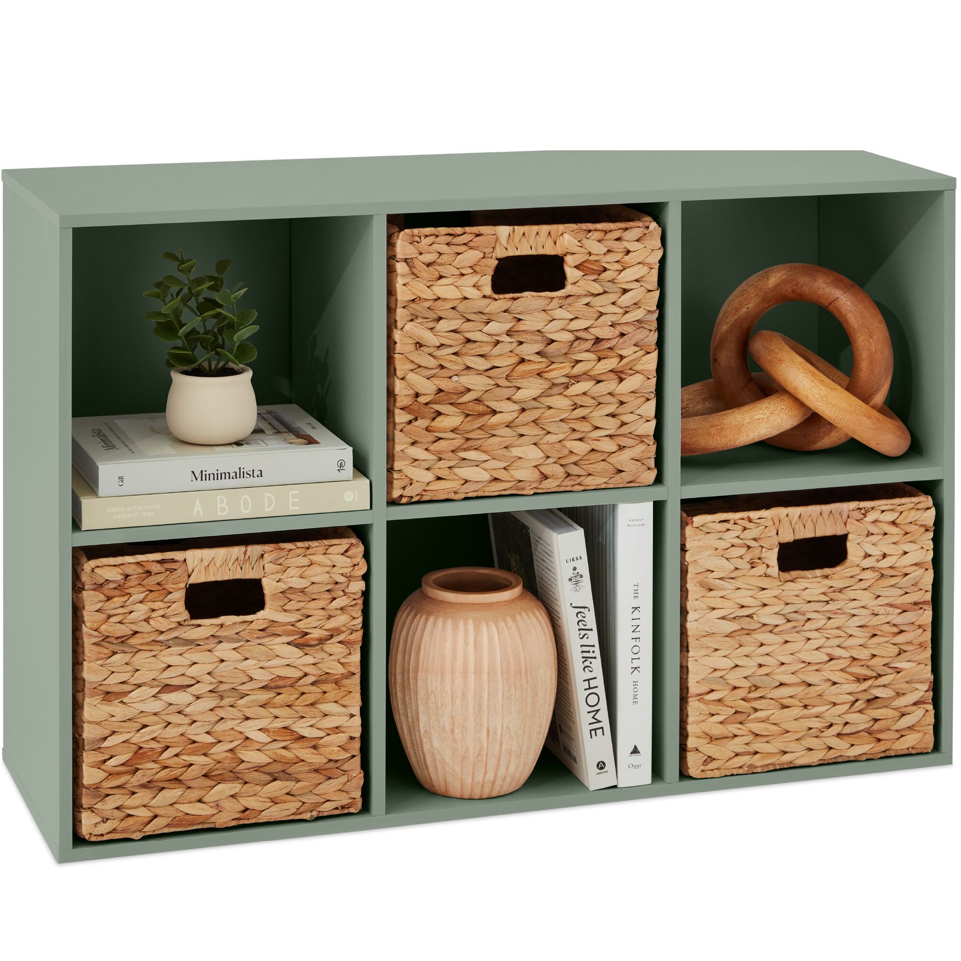 Best Choice Products Cube Bookshelf w/ Removable Back Panels