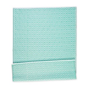 Design Imports Aqua Diamond Outdoor Rug 4X6 Ft - 1 of 4