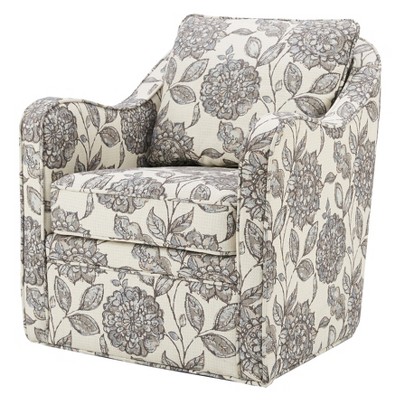 Mitchell Wide Seat Swivel Armchair - Madison Park