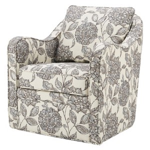 Mitchell Wide Seat Swivel Armchair - Madison Park - 1 of 4