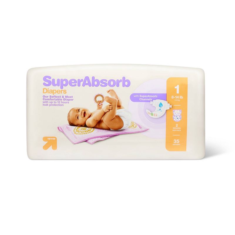 Disposable Diapers Pack - up & up™, 1 of 11