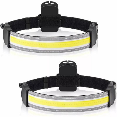 Kitcheniva Headlamp Flashlight 2000 Lumens LED 220° Wide Beam 2 Pcs