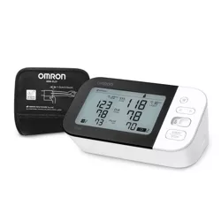 Omron 7 Series Upper Arm Blood Pressure Monitor with Cuff - Fits Standard and Large Arms