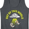 Women's - Disney - Ufo Out Of This World Graphic Racerback Tank - 2 of 4