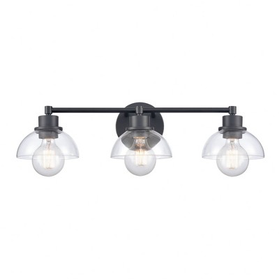 Elk Home Julian 3 - Light Vanity in  Matte Black