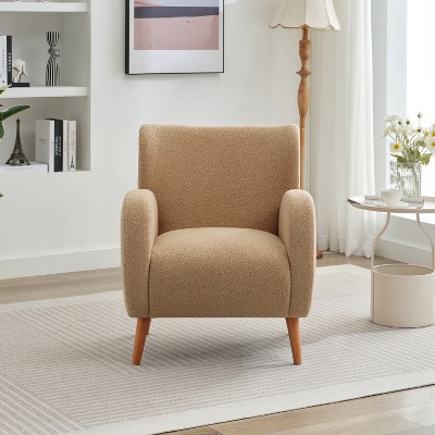 Christopher Knight Home Almador Modern Fabric Wingback  Accent Chair