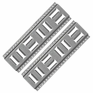 SNAP-LOC Fast-Track E-Track 16 Inch 2-Pack USA Galvanized Steel Horizontal Vertical - 1 of 4