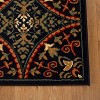 Abstract Geometric Medallion Traditional Modern Casual Floral High-Traffic Power-Loomed Indoor Area Rug by Blue Nile Mills - 4 of 4