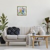 Stupell Industries Stylish Pop Flowers Black Framed Floater Canvas Wall Art - 2 of 4