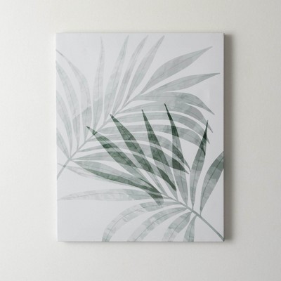 Sullivans Palm Fronds Wall Decor 19.75"H; White