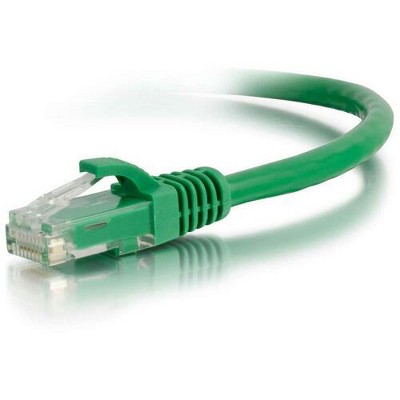 C2G-10ft Cat5e Snagless Unshielded (UTP) Network Patch Cable - Green - Category 5e for Network Device - RJ-45 Male - RJ-45 Male - 10ft - Green