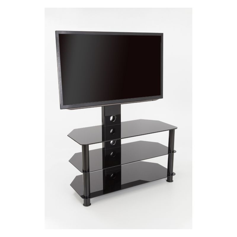 TV Stand for TVs up to 60&#34; with TV Mount Black - AVF, 5 of 6