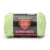 Red Heart Super Glow Yarn 3 Pack-Glow Worm Green - 2 of 3
