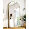 Full Length Mirror 58 inchx21 inch Floor Standing Mirror Freestanding Full Body Mirror with Stand Gold Arched Style - 2 of 4