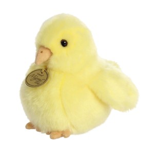 Aurora Small Chick Miyoni Tots Adorable Stuffed Animal Yellow 6" - 1 of 4