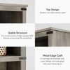 Whizmax 5 Tier Bookcase, Farmhouse Book Shelf with Storage Open Display Bookshelves for Home Office, Living Room, Bed Room - 3 of 3