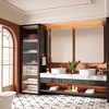 Rectangular Framed Tempered Glass Wall-Mounted Bathroom Vanity Mirror - 4 of 4
