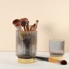 Unique Bargains Glass Cosmetic Makeup Brush Holder 1 Pc - 2 of 4