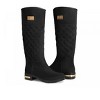 Ulan Women's Tall Dress Rain Boots, Suede Touch By Ulan 4212 - 2 of 2