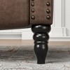 Faux Leather Pushback Recliner Chair for Living Room Bedroom RV - 4 of 4