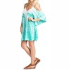 Women's Tie Dye & Fringe Mini Dress - Velzera - 2 of 3
