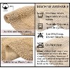Home Weavers Radiant Collection 100% Cotton Tufted Bathroom Rug Set, Non-Slip Latex Bath Rug Set - 4 of 4