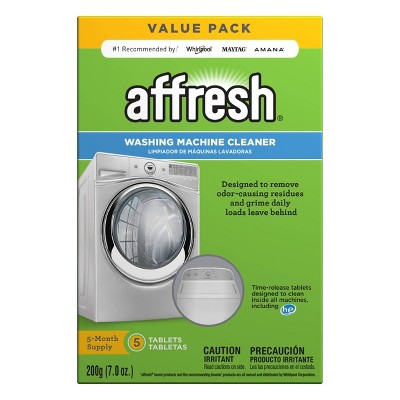 Affresh Washer Machine Cleaner, Front & Top Load Machines 6-Tablets, 8.4 oz