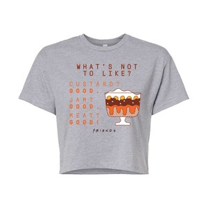Women's - Friends - Whats Not To Like Parfait Cropped Graphic T-Shirt - 1 of 4