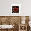 Stupell Industries Fright Night Bat & Botanicals Framed Print Under Glass - 3 of 4