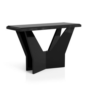 Manke Tempered Glass Top Insert Sofa Table - miBasics - 1 of 4