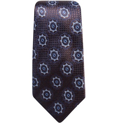 Tasso Elba Mens Medallion Self-tied Necktie