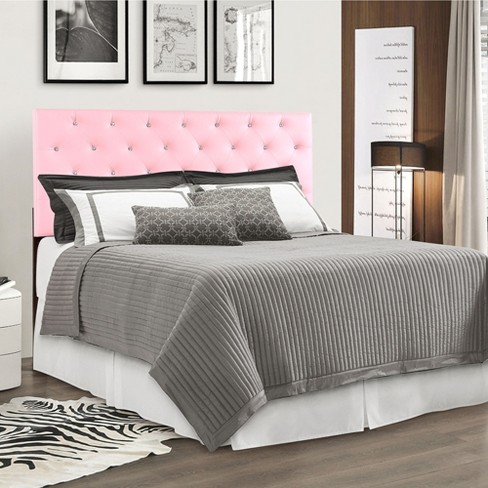 Glory Furniture Super Nova Upholstered, Hot Pink Dorm Headboard