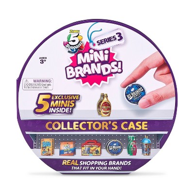 5 Surprise Mini Brands Series 3 Collector Case