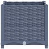 vidaXL Raised Bed 15.7"x15.7"x15" Polypropylene - 4 of 4