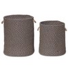 Colonial Mills Cabana Woven Hampers - Blue 15"x15"x18" - 3 of 4