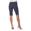 Rekucci Women's Ease into Comfort Pull-On Modern City Shorts – Chic Office to Casual Style with Wide Waistband - 3 of 4