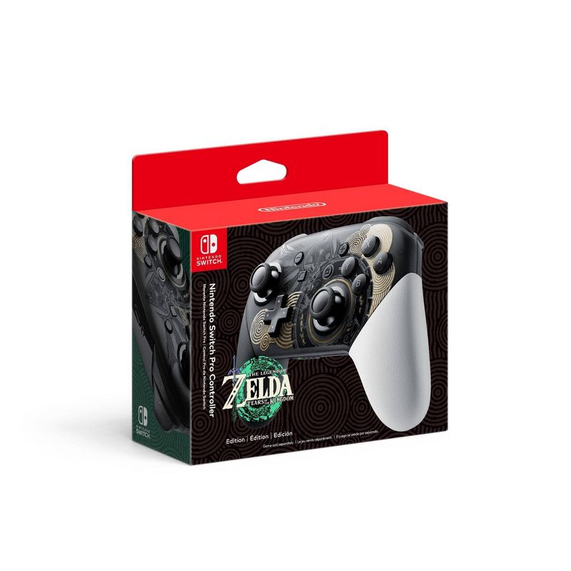 Nintendo Switch Pro Controller - The Legend of Zelda: Tears of the Kingdom Edition, 1 of 8