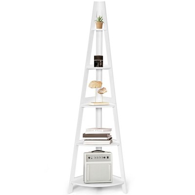 Danya b five tier deals corner ladder display bookshelf