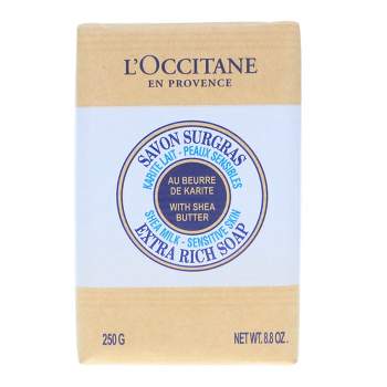 L'Occitane Shea Milk Sensitive Skin Bar Soap 8.8 oz