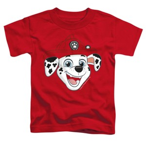 Paw Patrol Marshall Grin Kids T Shirt (4T) For Toddlers  Red - 1 of 4
