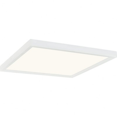 Quoizel Lighting Outskirts 1 - Light Flush Mount in  White Lustre