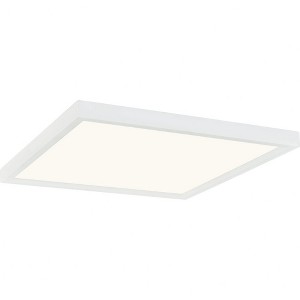 Quoizel Lighting Outskirts 1 - Light Flush Mount in  White Lustre - 1 of 4