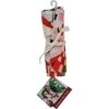 Decorative Towel Retro Snowman With Puppy 100% Cotton Kitchen Frosty 106236 28.0 Inch Retro Snowman With Puppy 100% Cotton Kitchen Frosty Kitchen - 3 of 3