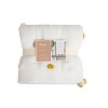 Crane Baby Cotton Muslin Pom Pom Blanket - Kendi White - 3 of 4