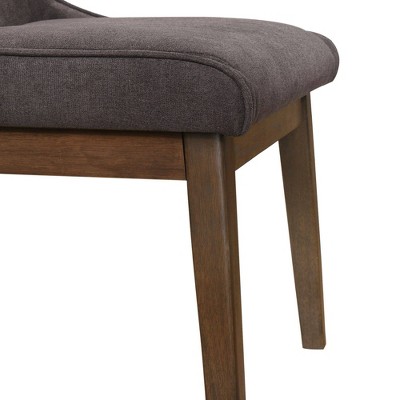 Ronan Walnut Brown Mid-Century Modern Side Chairs Set