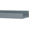 Kiera Grace (Set of 4) 23"x4" Drea Wall Shelves Cloud Gray: MDF Floating Decor, Includes Mounting Hardware - 3 of 4