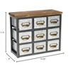 Cheung's Arben 9 Slot Galvanized Table Organizer - 3 of 4