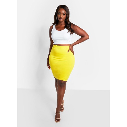 Mustard skirt clearance ladies